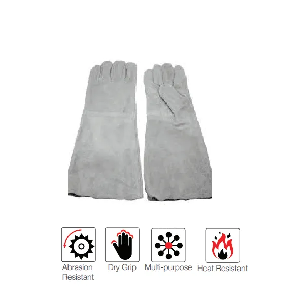 400mm 16'' Chrome leather welding gloves