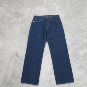 American Eagle Mens Straight Leg Jeans High Rise 100% Cotton Blue Size W31XL32