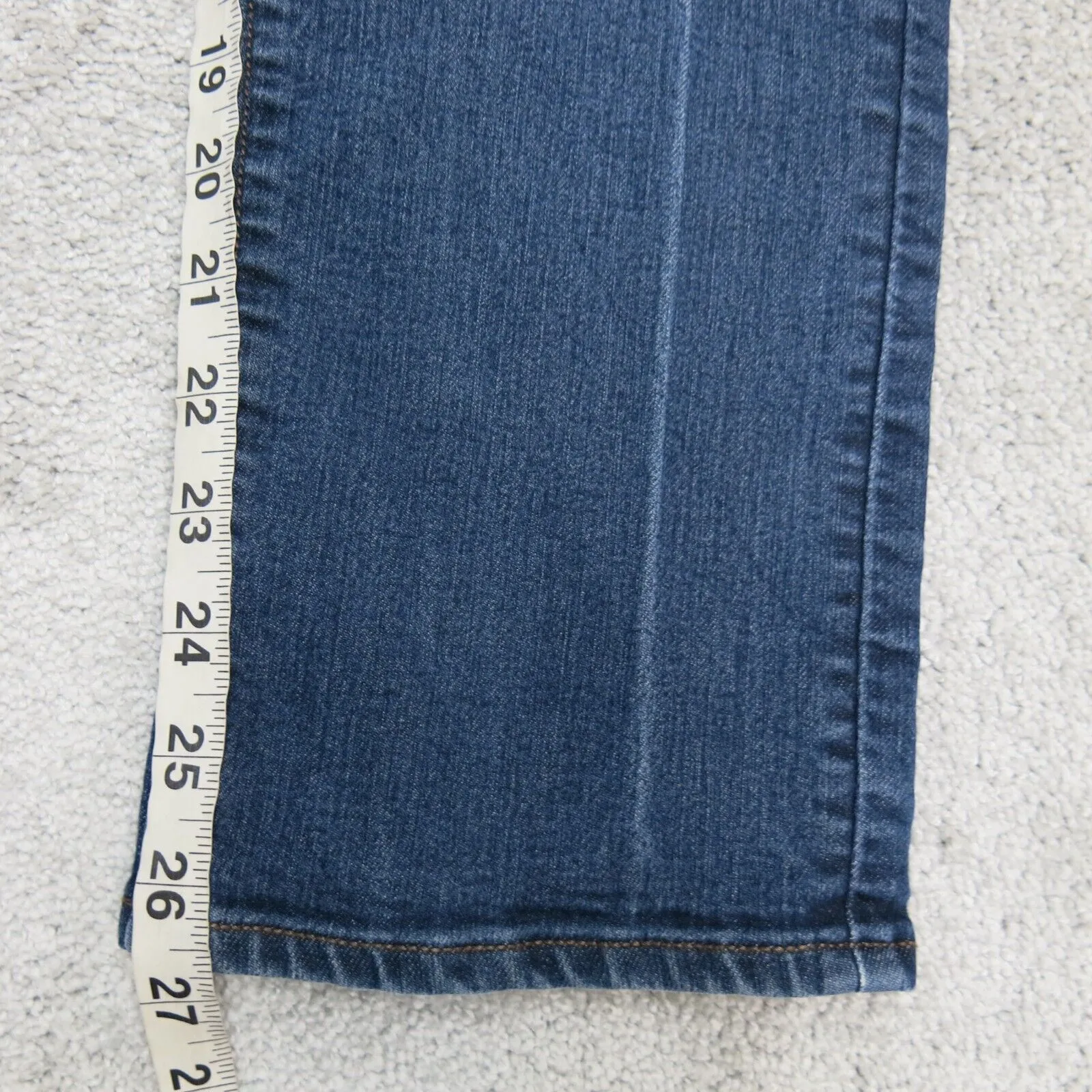 Ann Taylor Loft Womens Modern Straight Leg Jeans Denim Low Rise Blue Size 30/10P