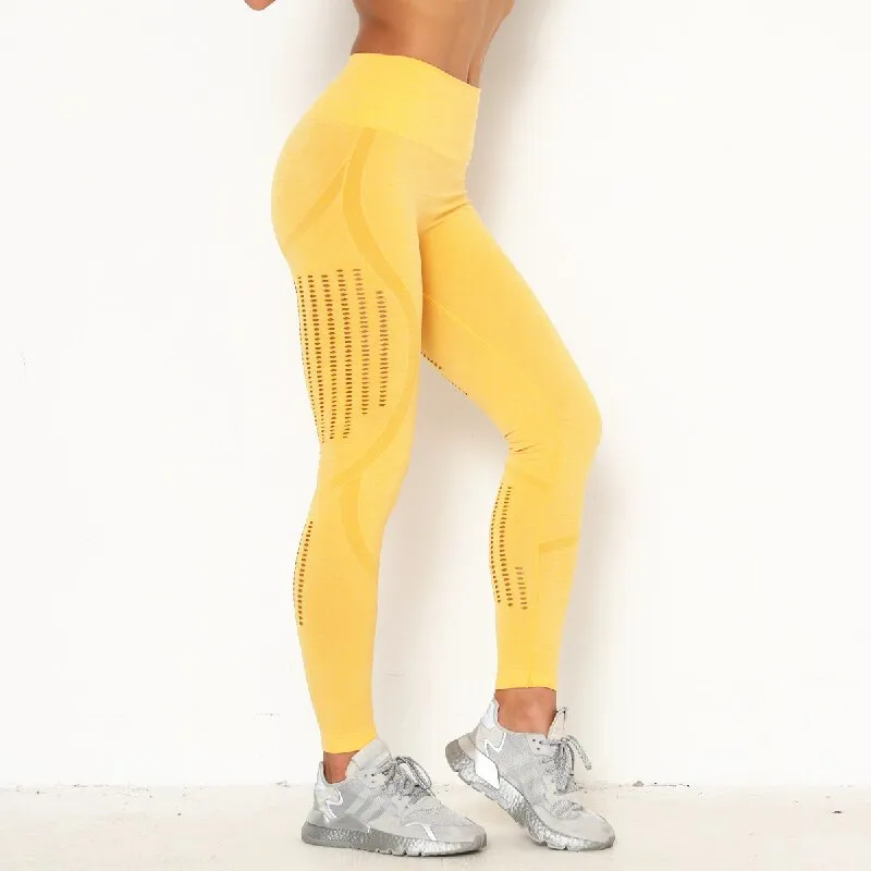 BerriesJam - High Waist Super Stretchy Seamless Leggings