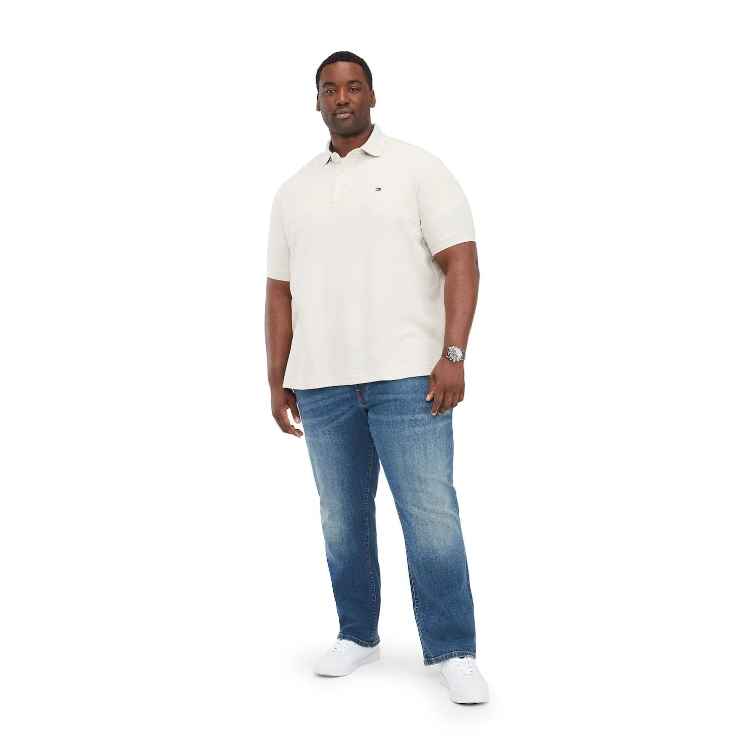 Big & Tall Tommy Hilfiger Custom Fit Moisture-Wicking Polo