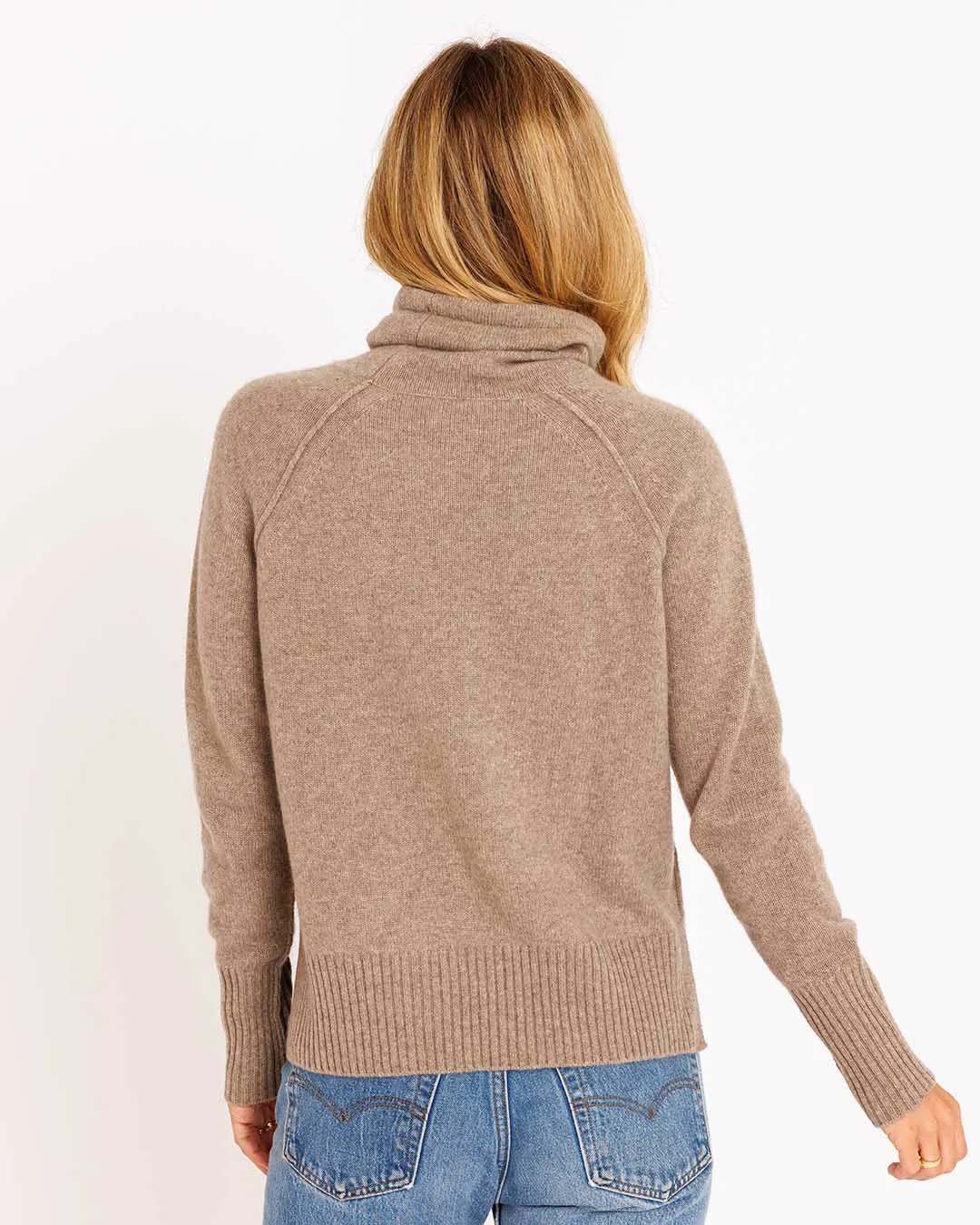 Cashmere Drawstring Funnel