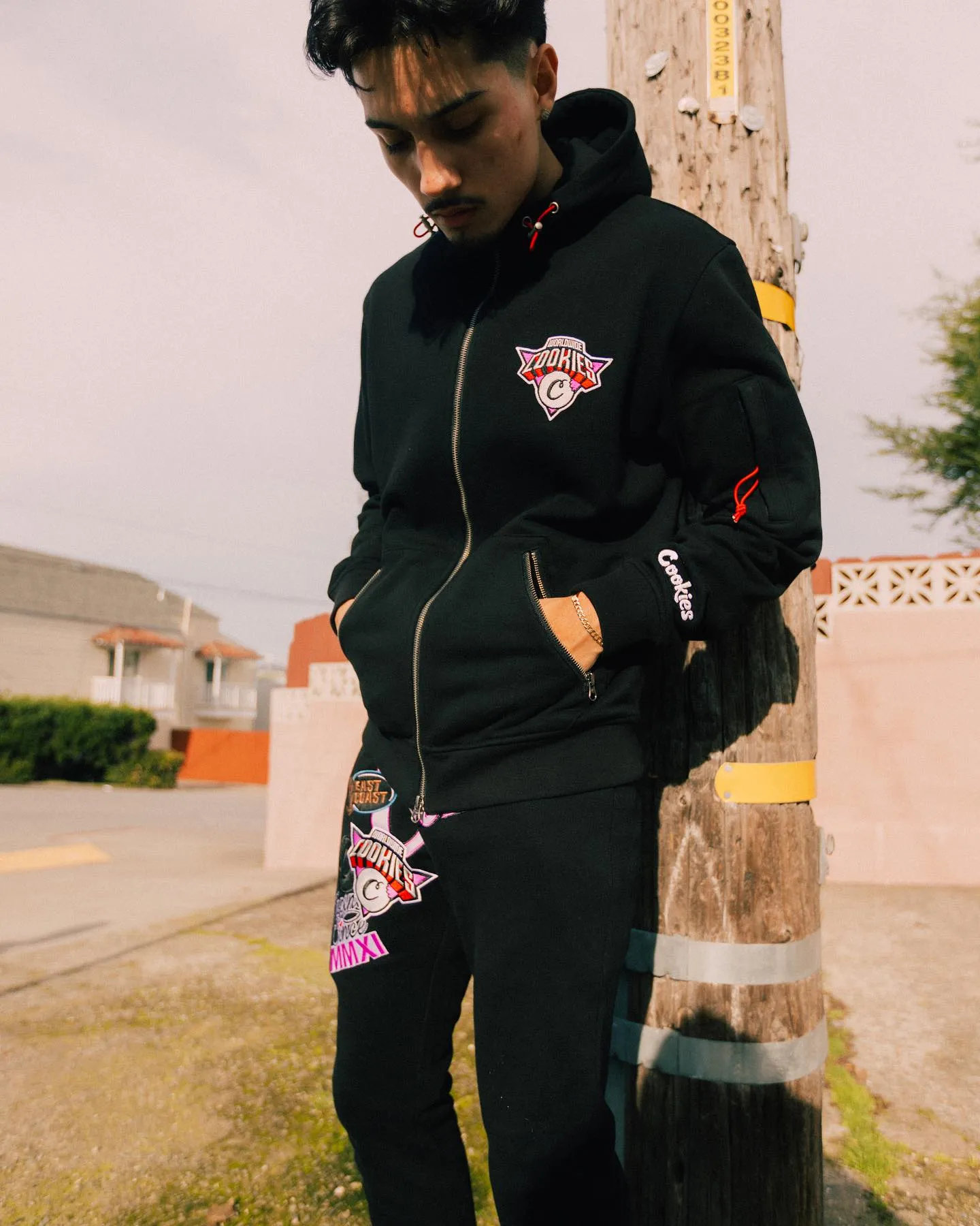 Cookies Full Clip Zip Fleece Hoodie