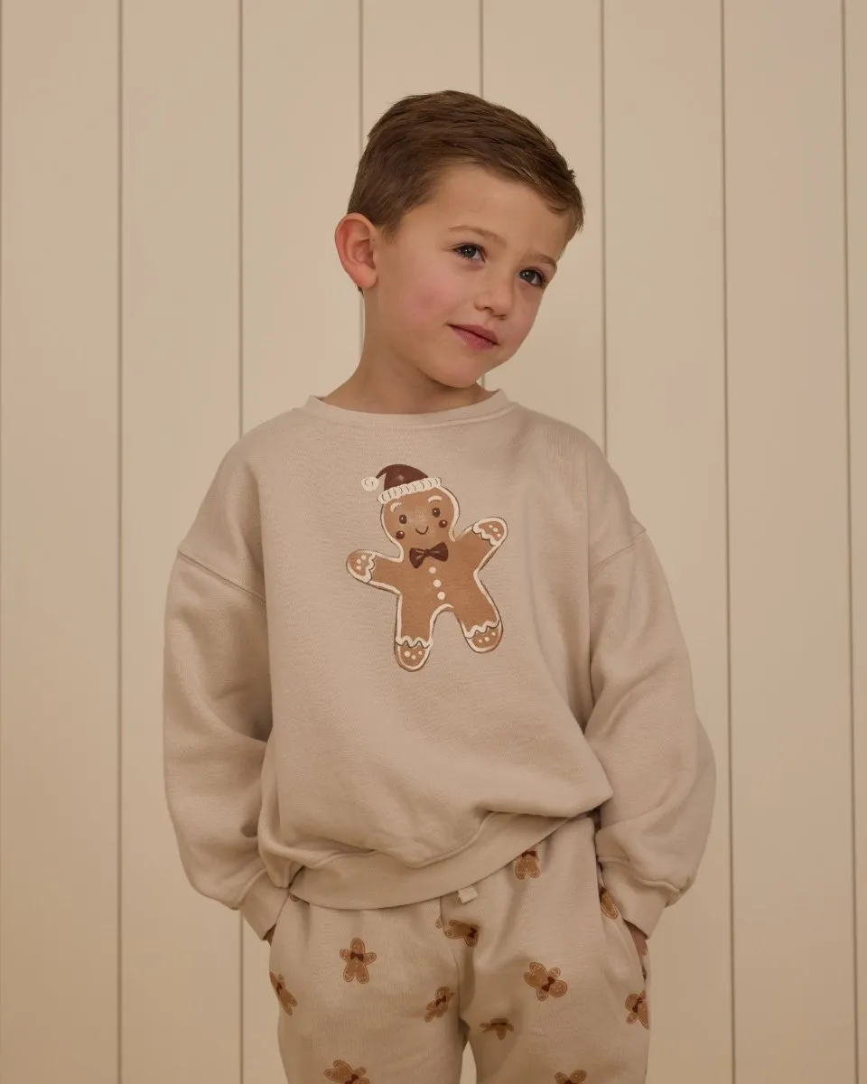 GINGERBREAD SWEATSHIRT AND SWEATPANTS SET