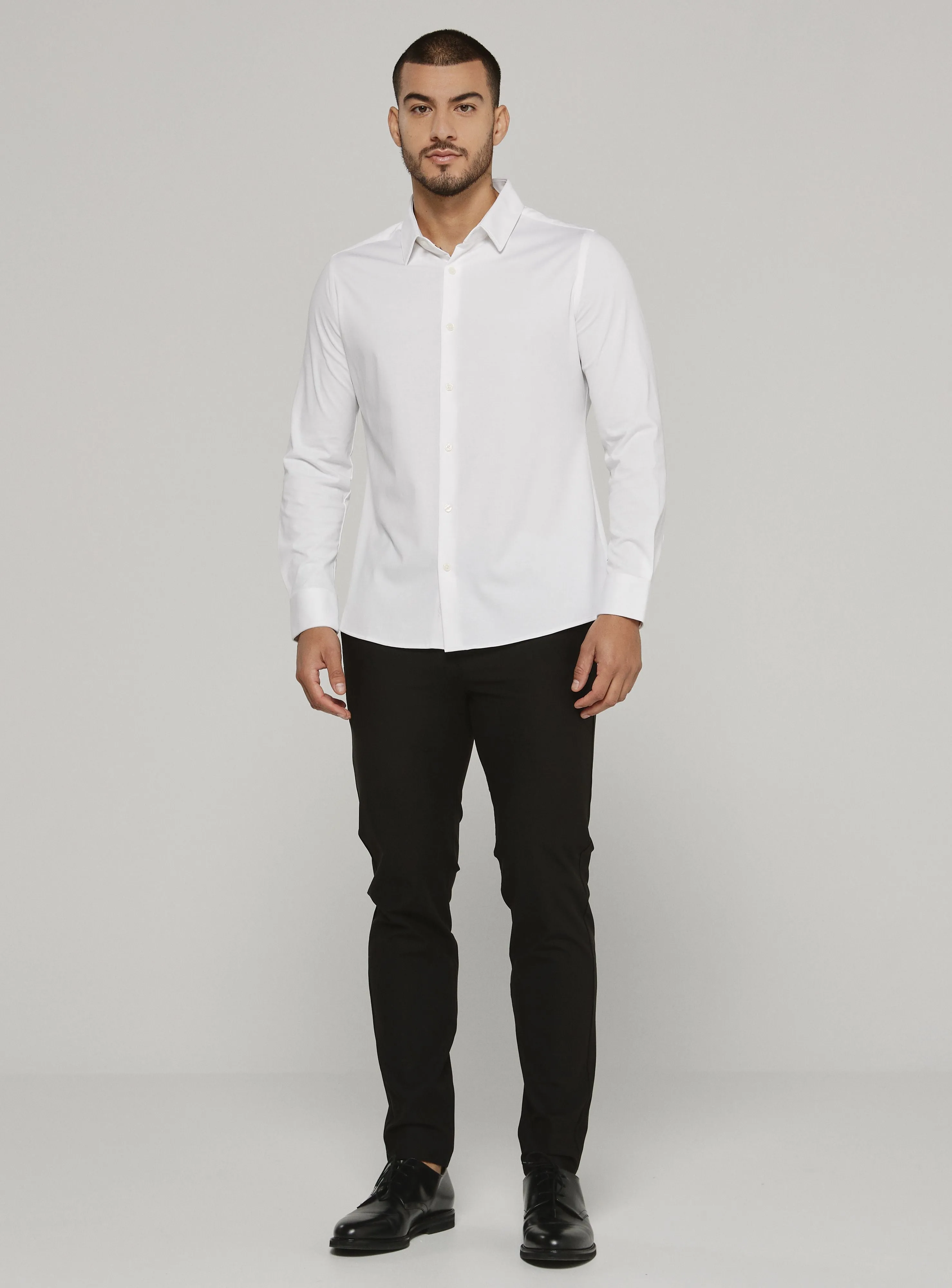 Girona Long Sleeve Shirt White