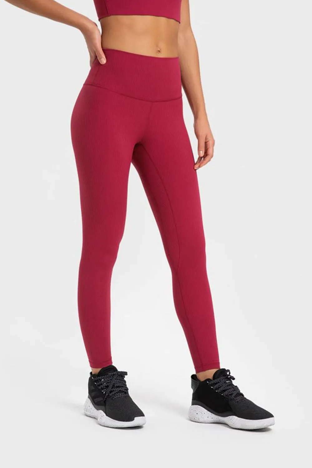 Highly Stretchy, Wide Waistband Yoga Leggings