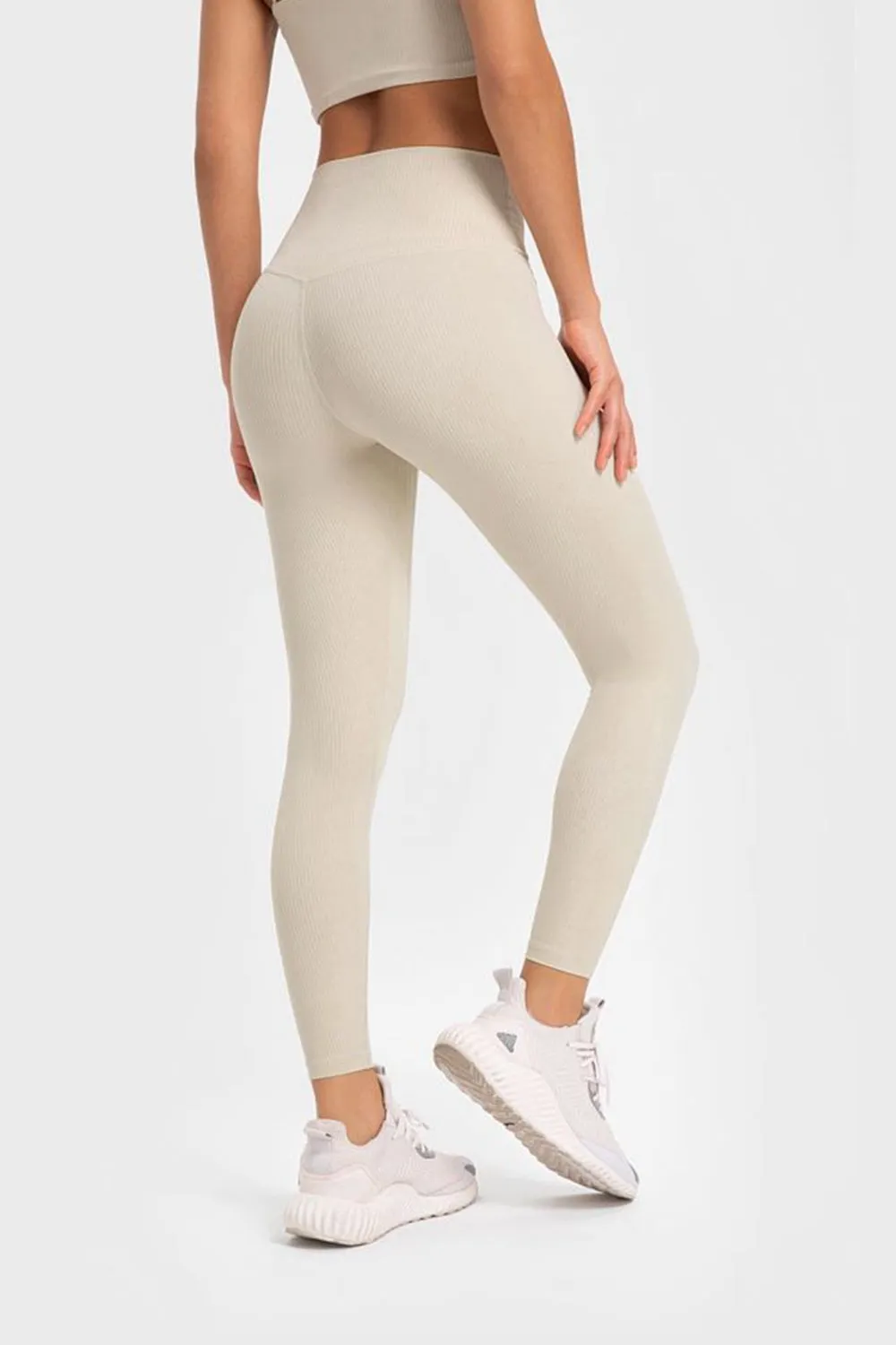 Highly Stretchy, Wide Waistband Yoga Leggings