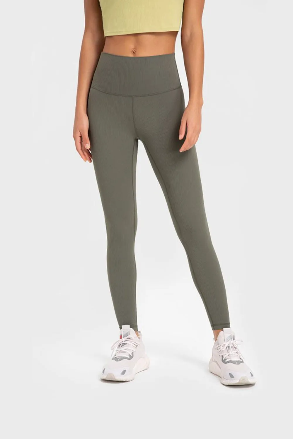 Highly Stretchy, Wide Waistband Yoga Leggings