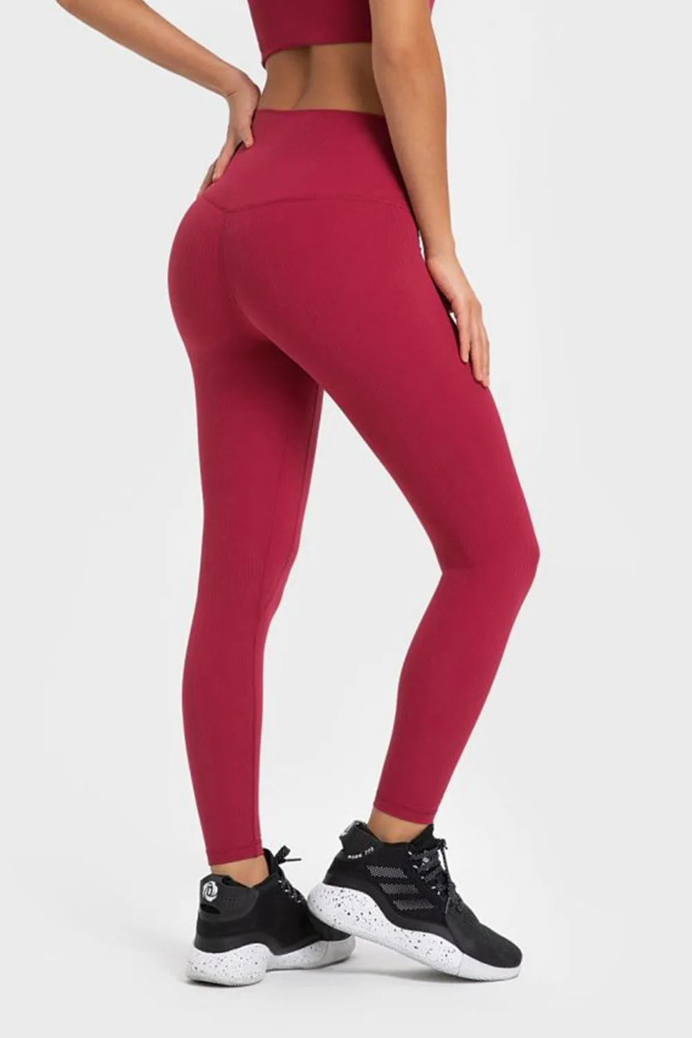 Highly Stretchy, Wide Waistband Yoga Leggings