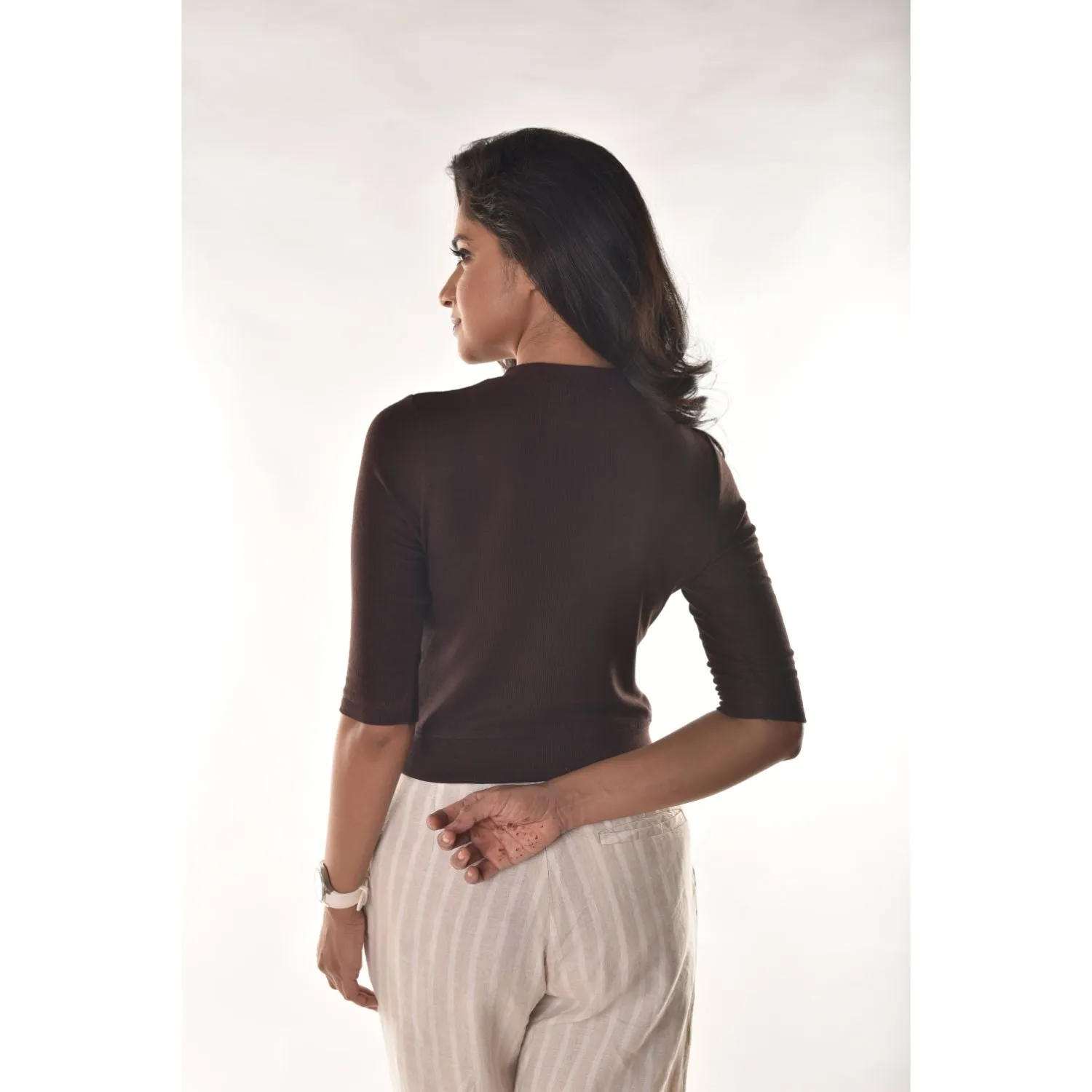 Hosiery Blouses - Elbow Sleeves