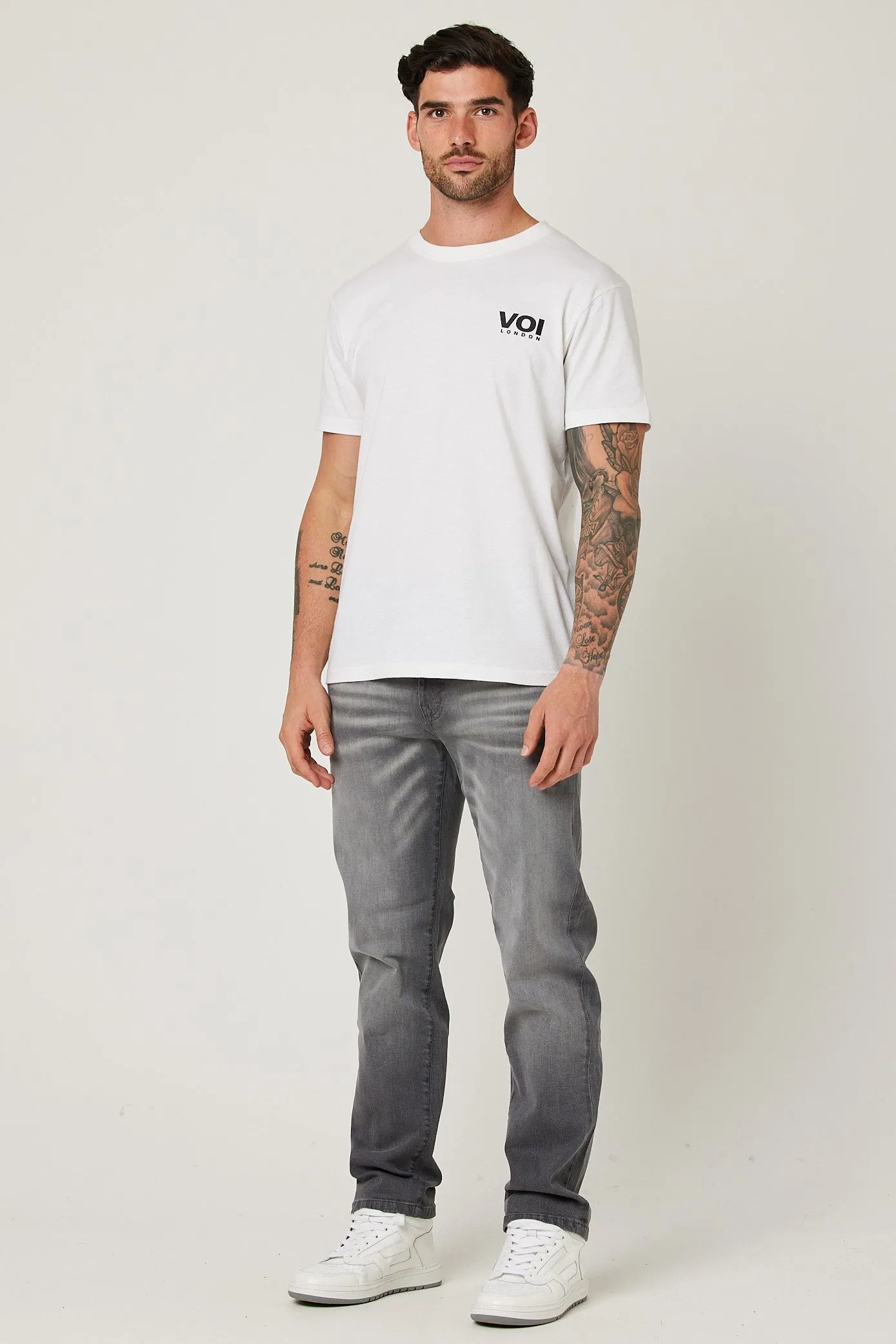 Howland Original Straight Jeans - Grey