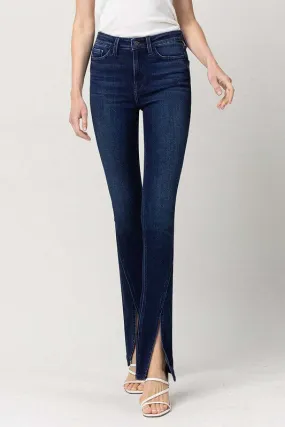 Jeans - "Flying Monkey" High Rise Slim Straight W/Slit