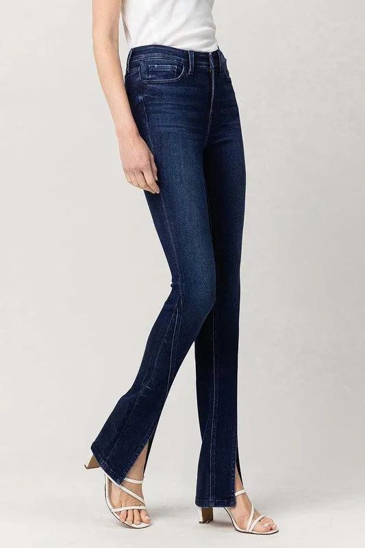 Jeans - "Flying Monkey" High Rise Slim Straight W/Slit