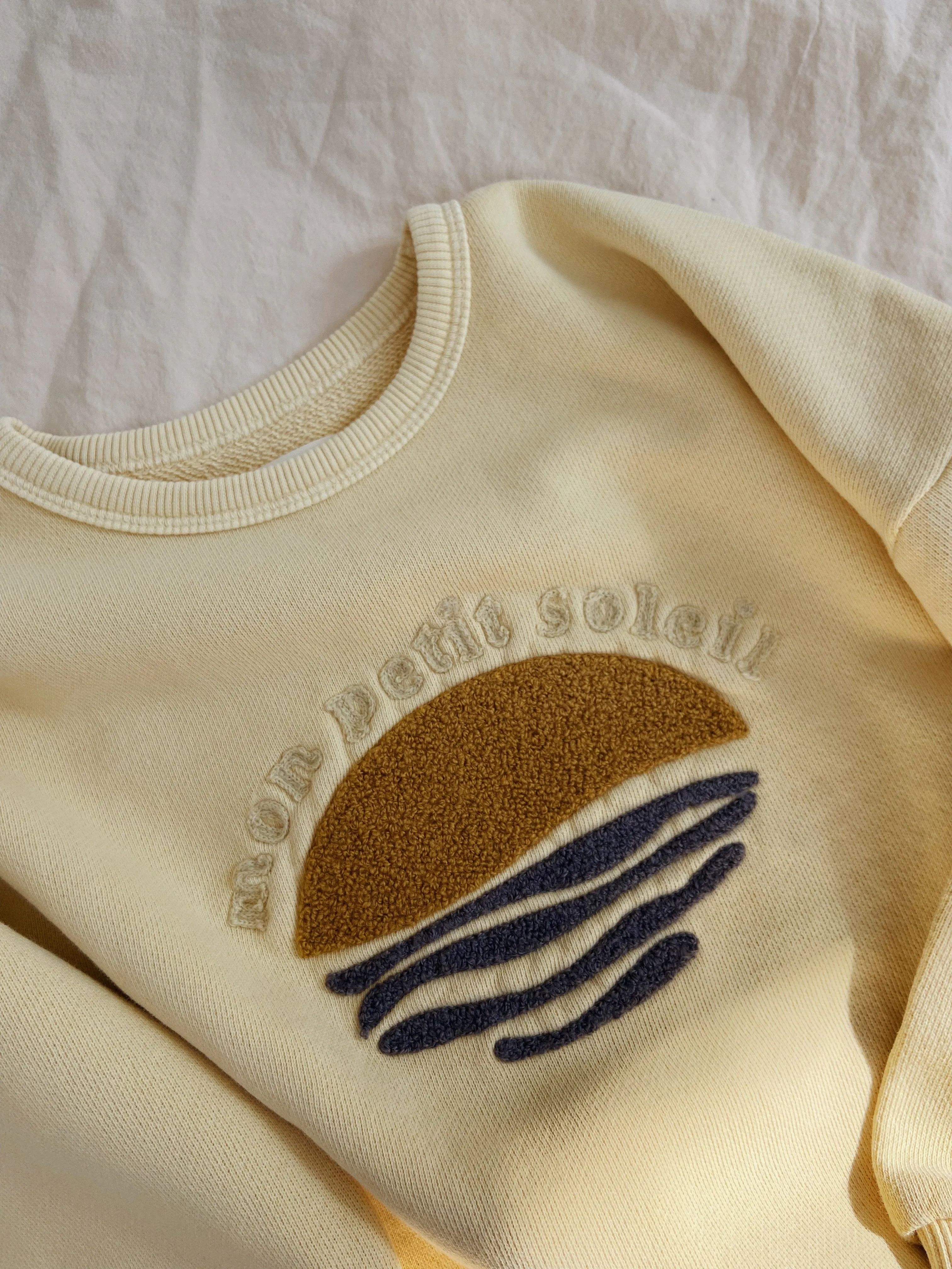 Konges Slojd Lou Sweat Shirt - Reed Yellow