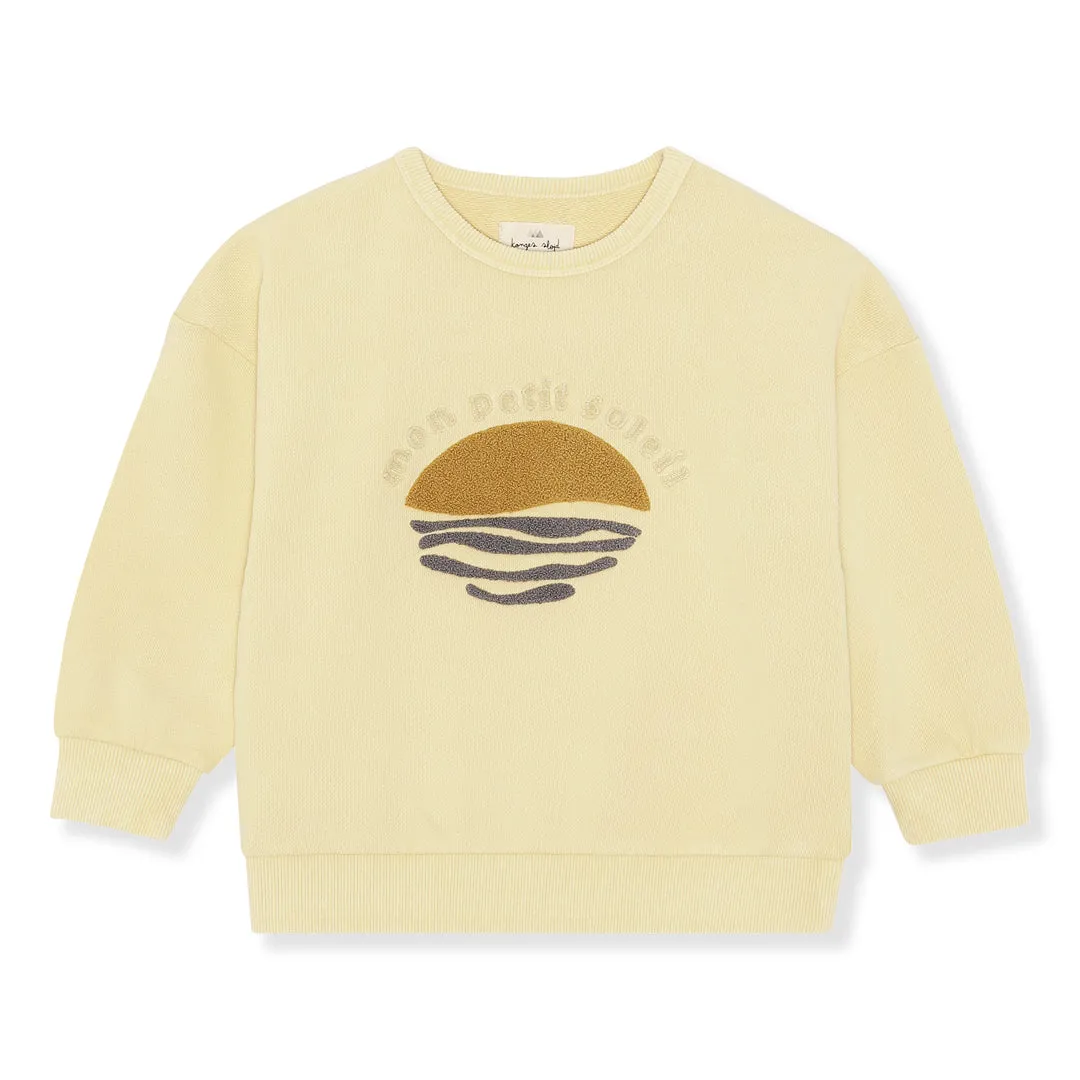 Konges Slojd Lou Sweat Shirt - Reed Yellow