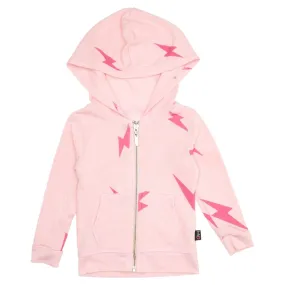 LIGHTNING BOLT ZIP UP HOODIE