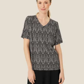 Masai Dodina Jersey Top in Black