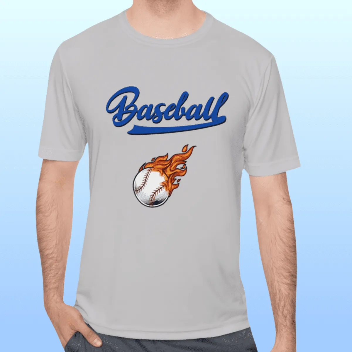 Men's Baseball Moisture Wicking Tee