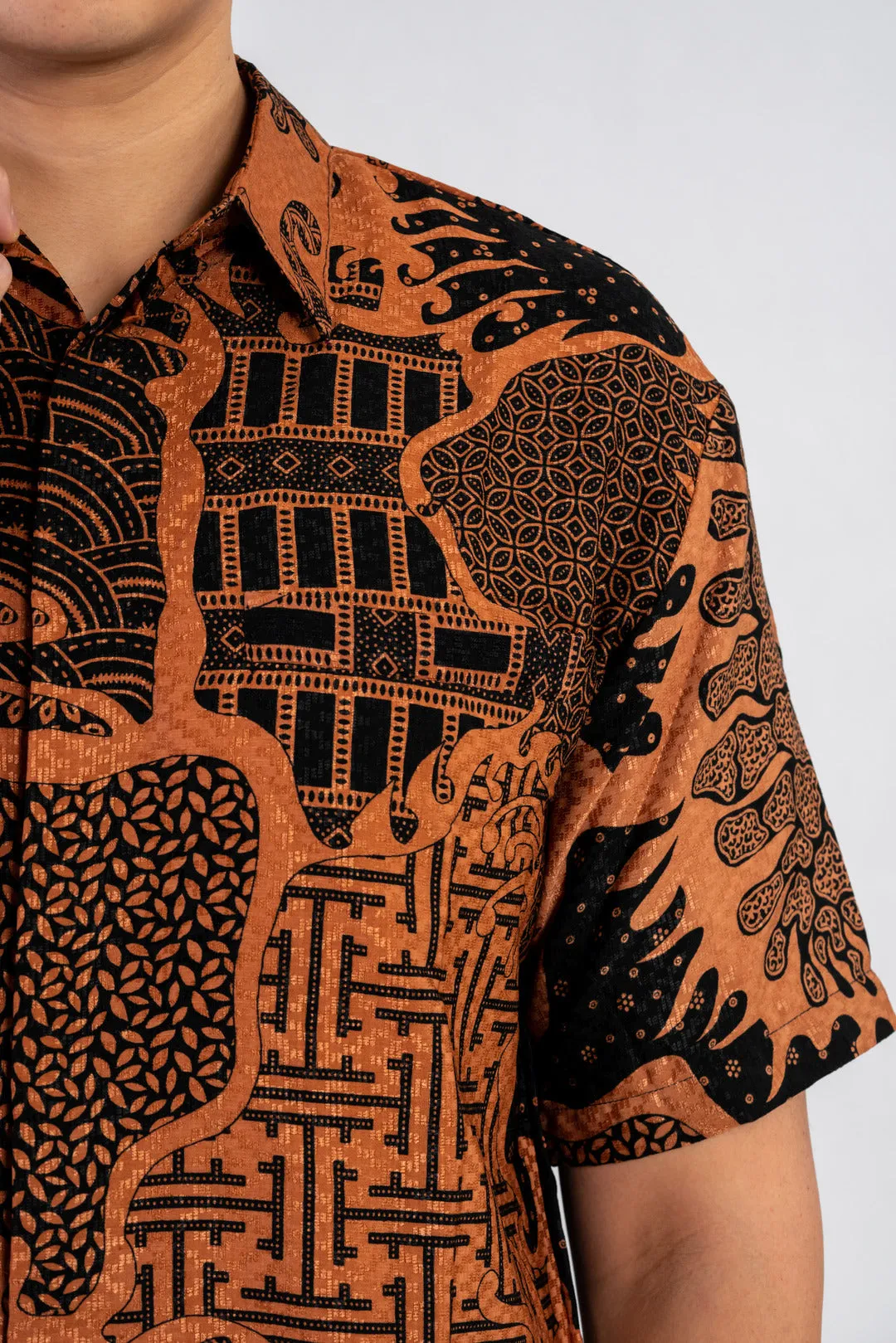 Men's Batik Shirt - Legacy | Short Sleeves