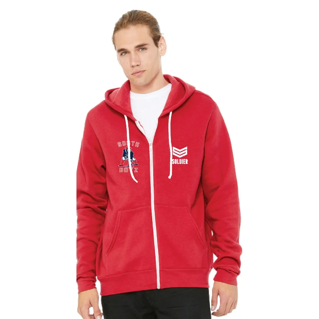 MILLARD SOUTH ZIP UP HOODIES