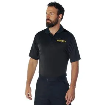 Moisture Wicking Security Polo Shirt