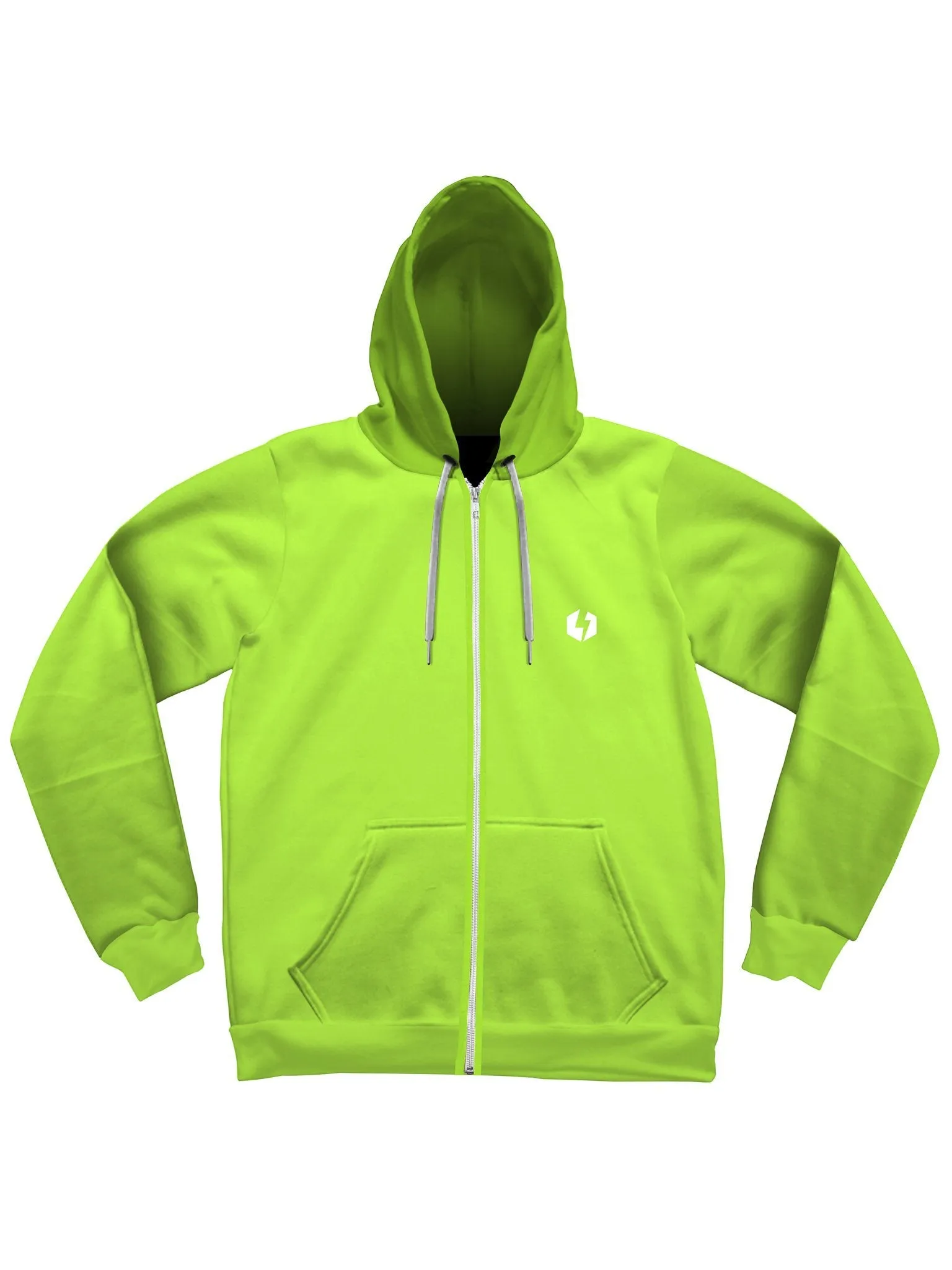 Neon Unisex Zip-Up Hoodies