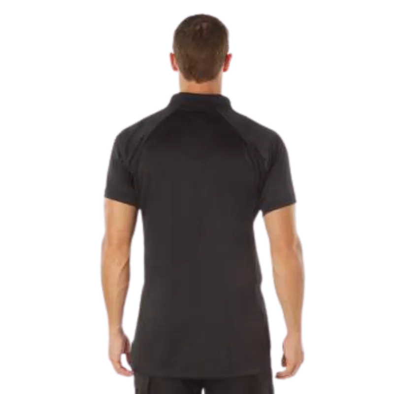 On Duty Performance Polo Short Sleeve | Black, Navy