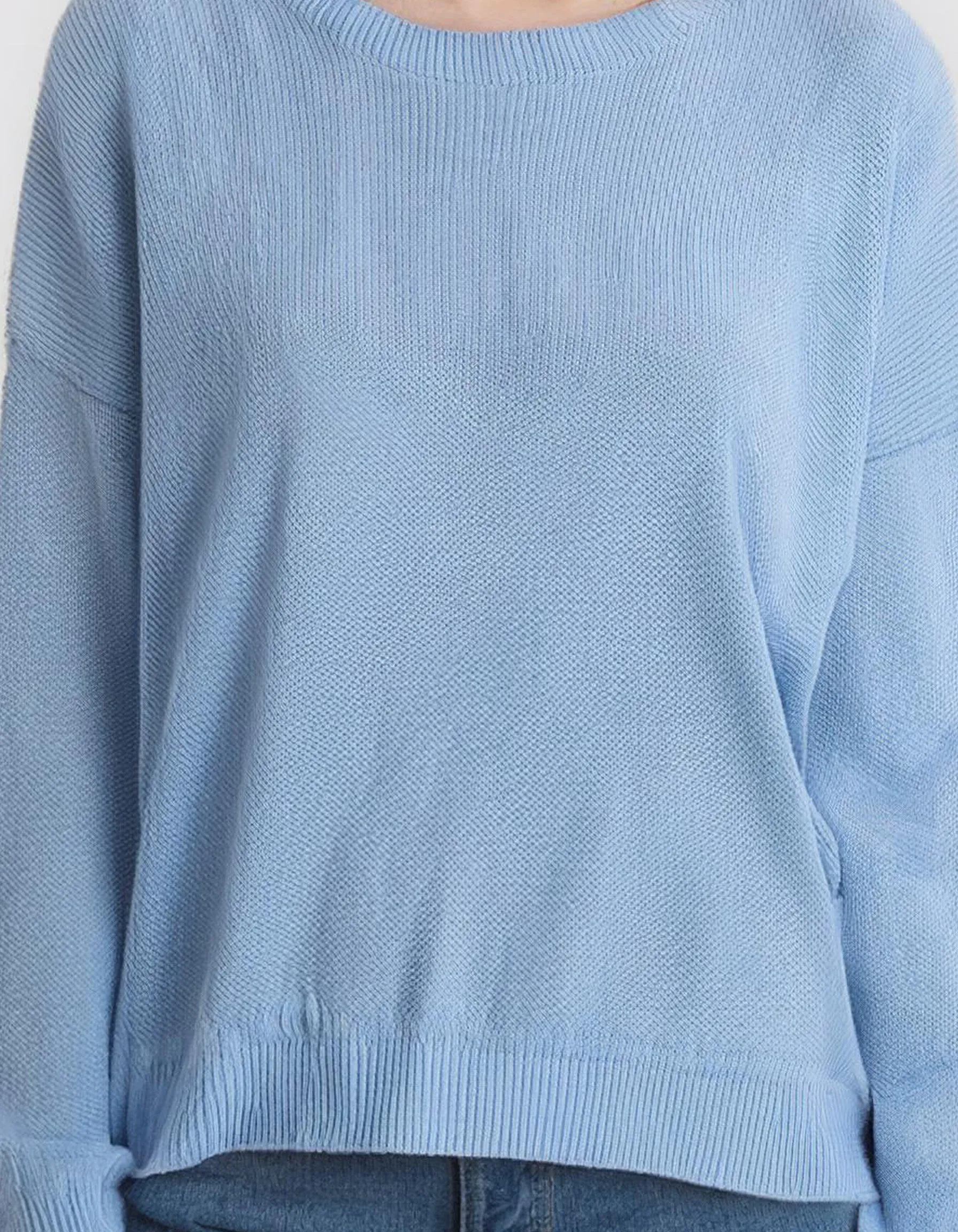 Powder Blue Crewneck Sweater