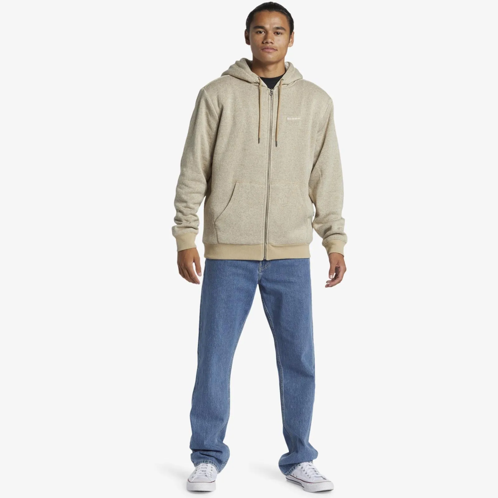 Quiksilver Mens Keller Zip Up Hoodie