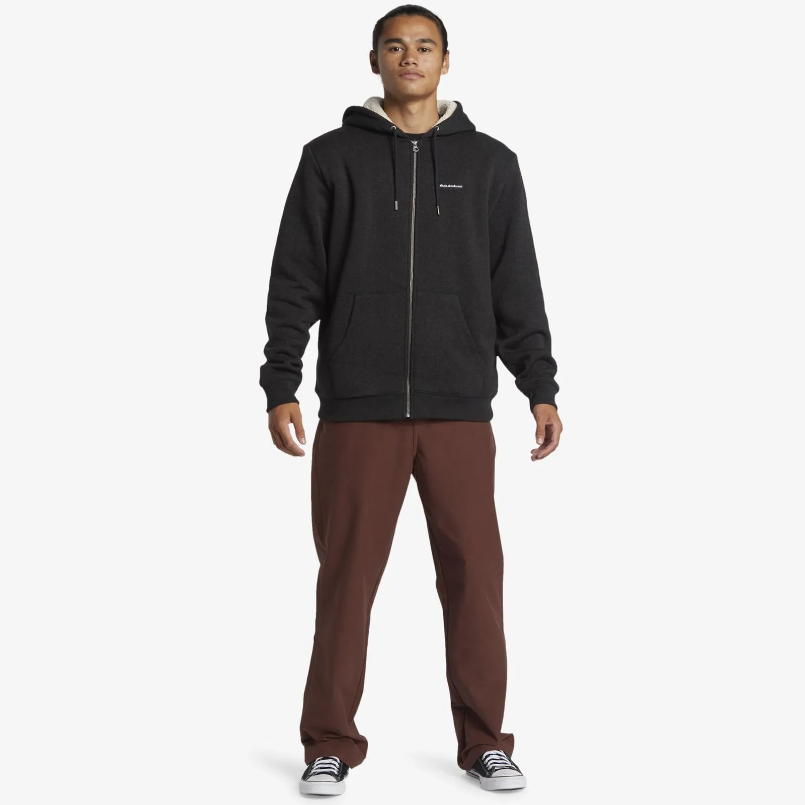 Quiksilver Mens Keller Zip Up Hoodie