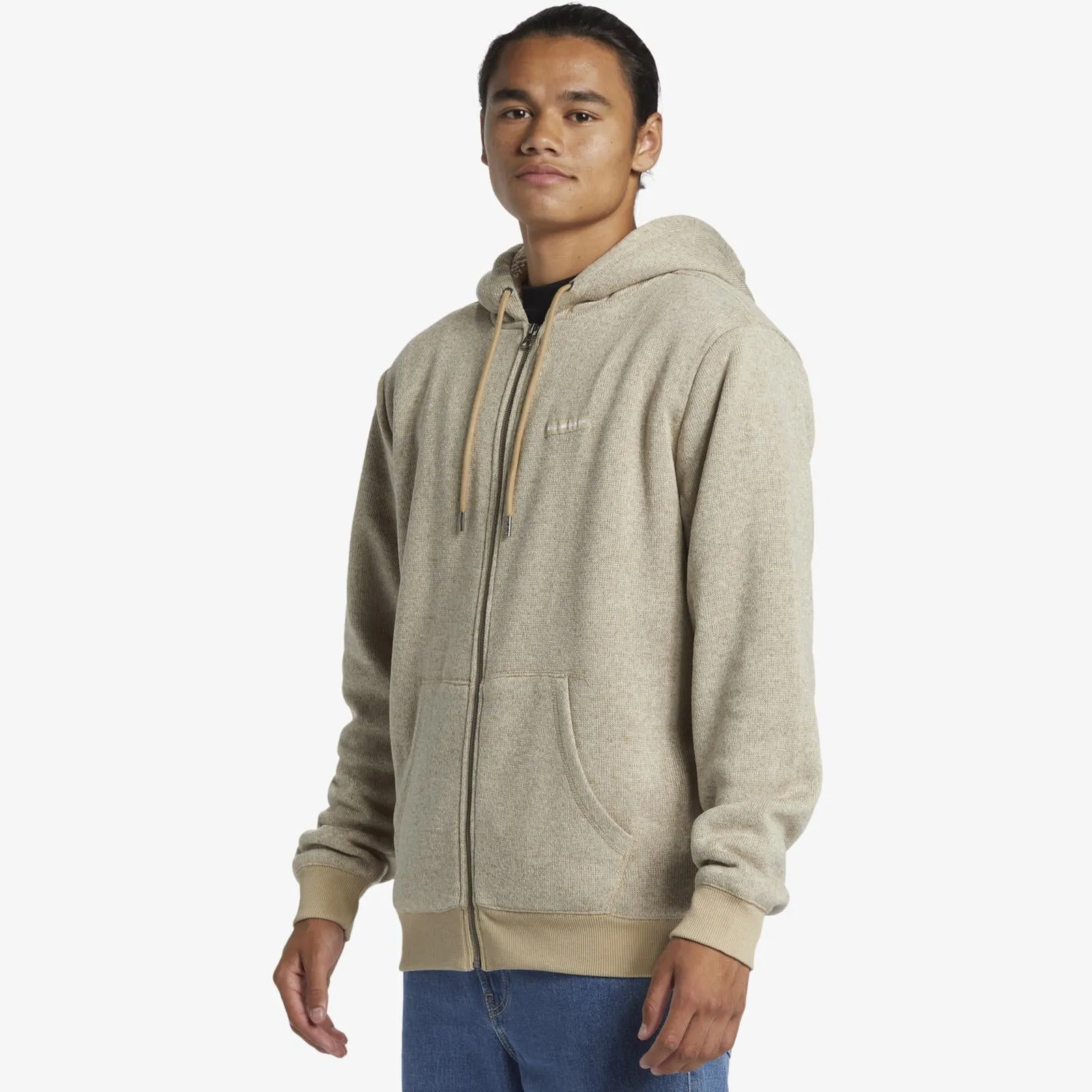 Quiksilver Mens Keller Zip Up Hoodie