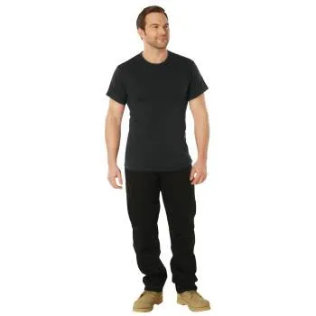 Rothco Moisture Wicking T-Shirts / Black