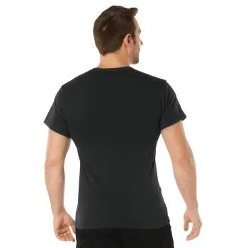 Rothco Moisture Wicking T-Shirts / Black