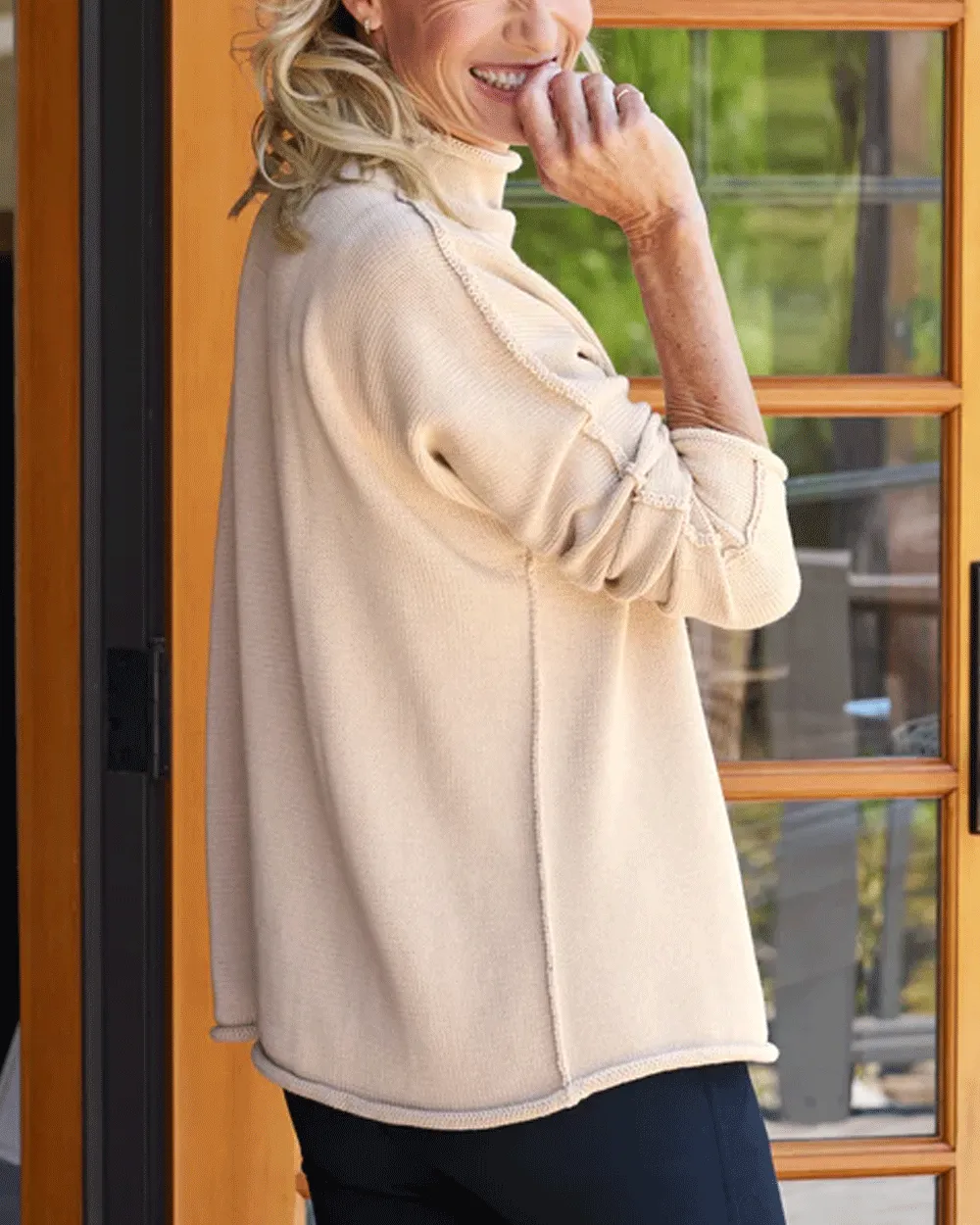 Sand Monterey Knitted Sweater