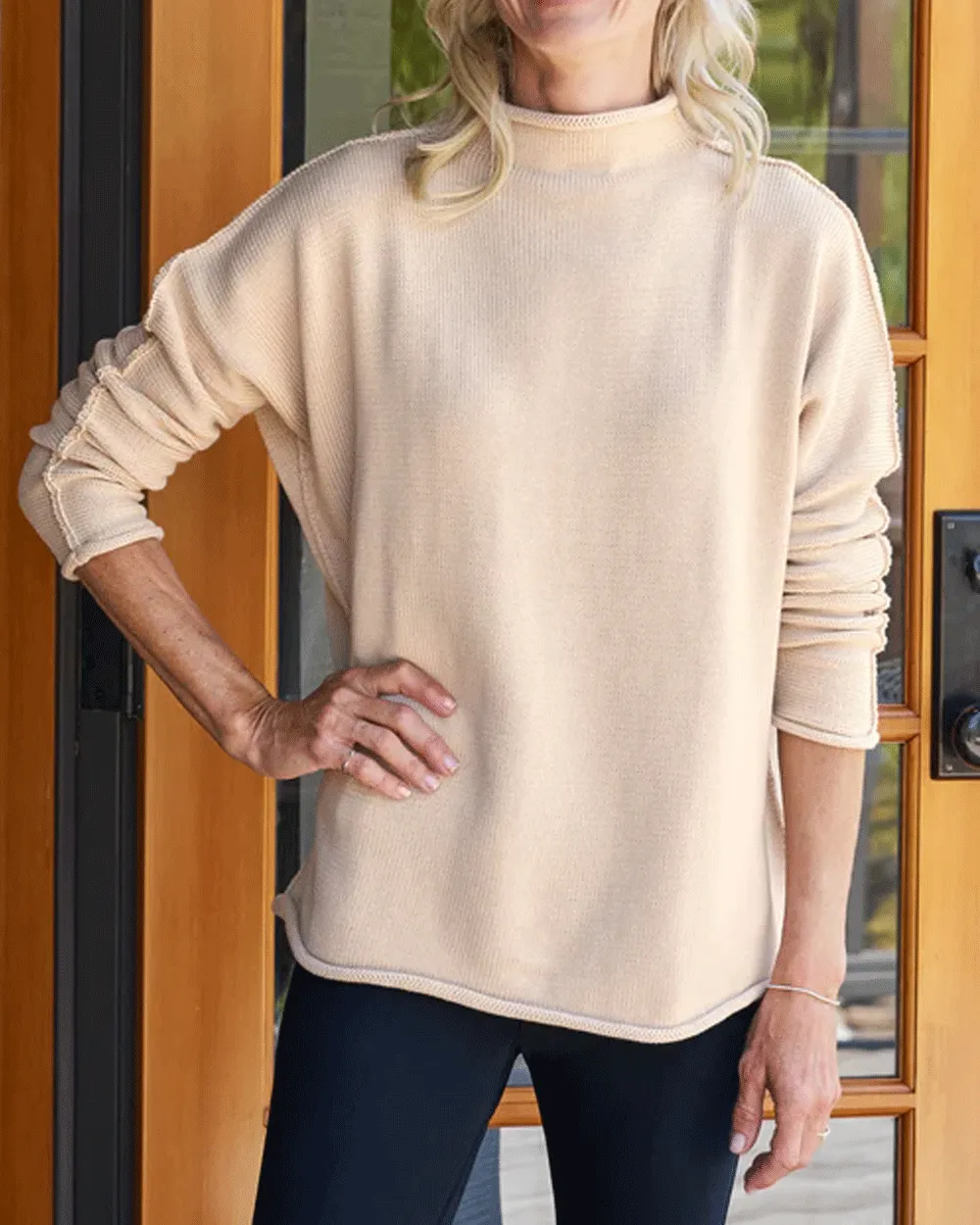 Sand Monterey Knitted Sweater