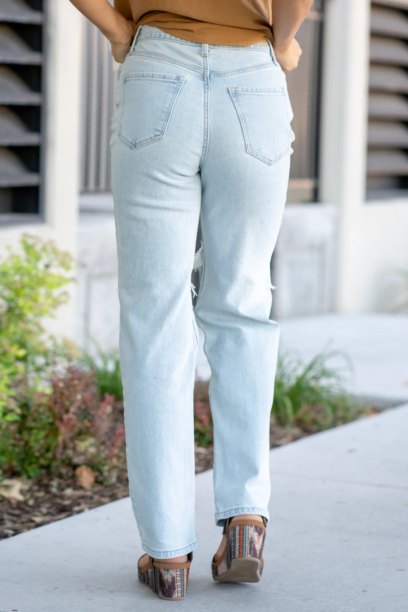 Sierra Super High Rise Dad Jeans