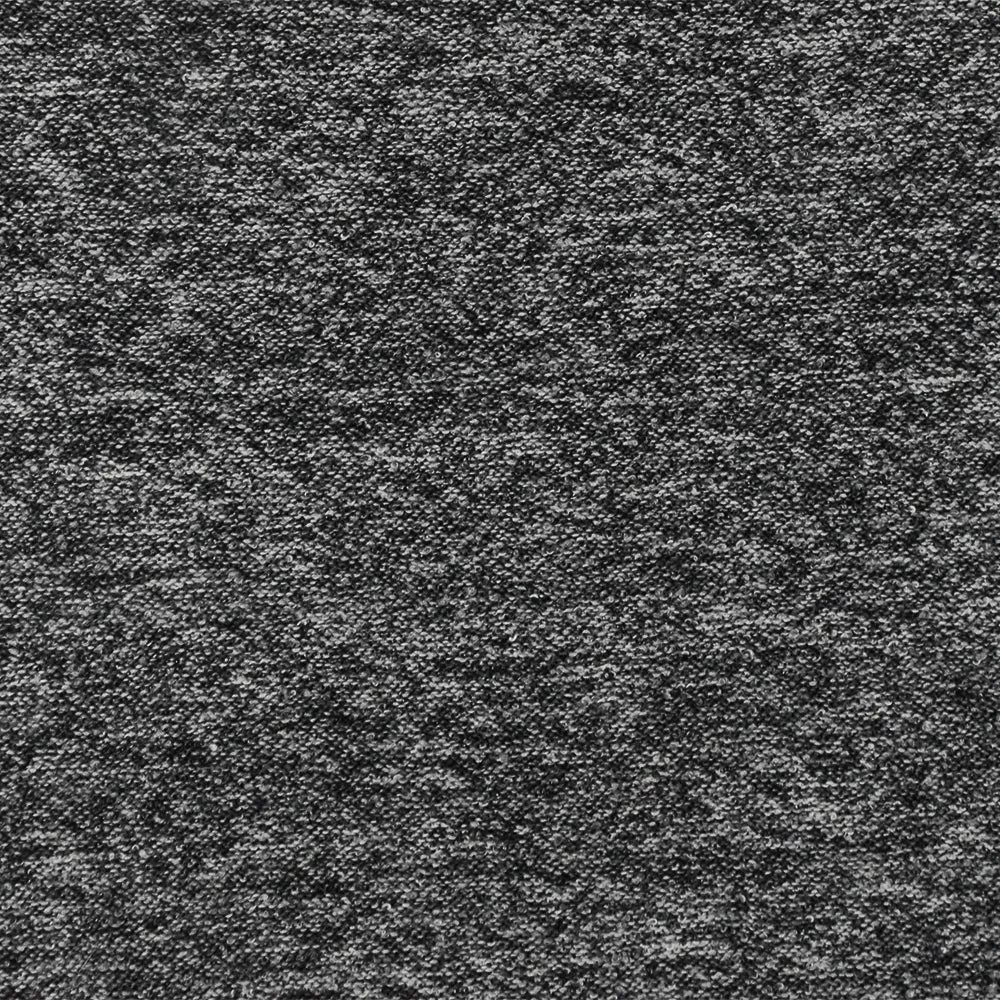 Simple Gray-Black Texture Stretch Poly Jersey Knit Fabric