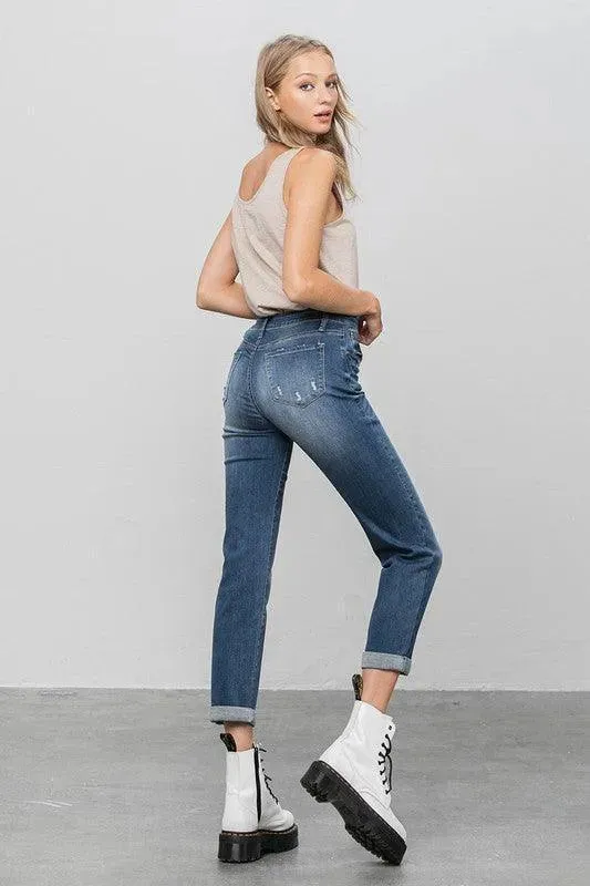 Slim Boyfriend Jeans