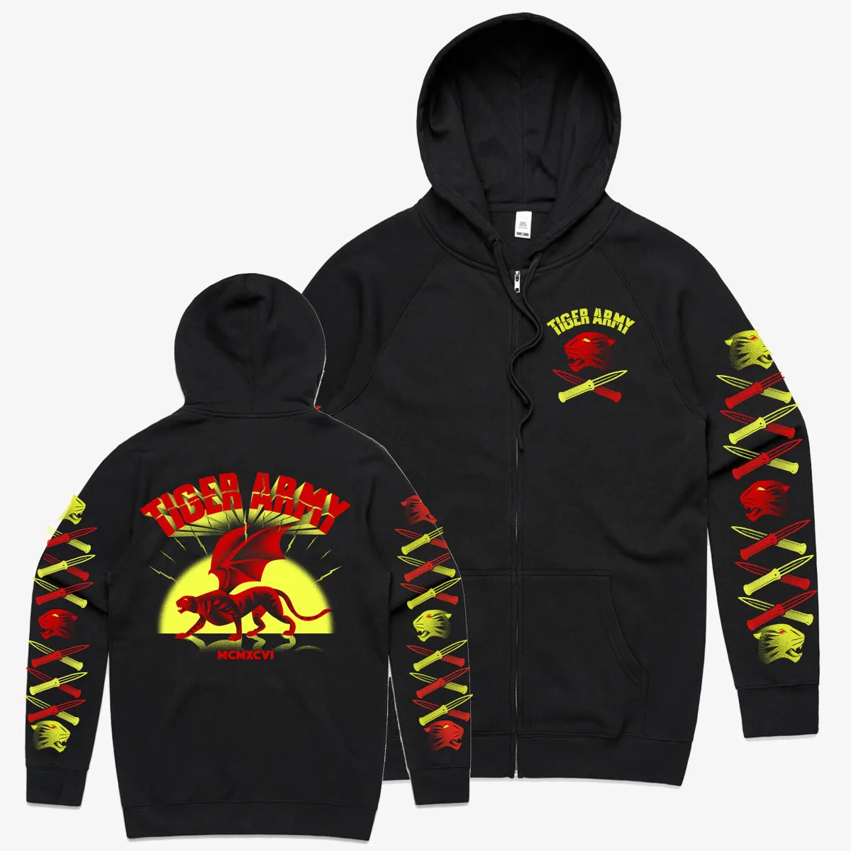 Tiger Army - Deco Tiger Zip-Up