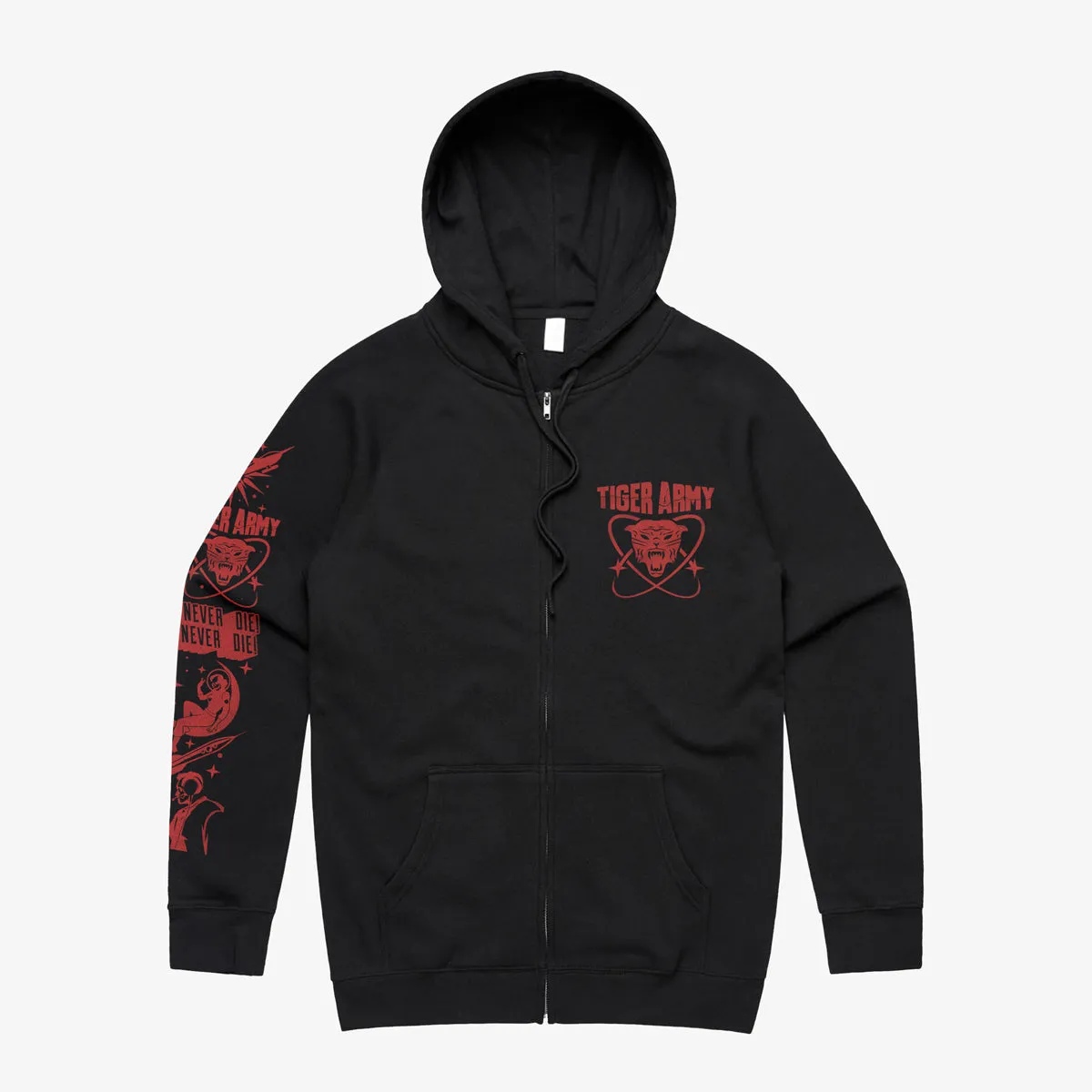 Tiger Army - Rocket Tiger Zip-Up